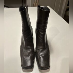 Stuart Weitzman Brown Nappa Ankle boots